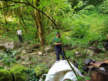 Sanacija črnega odlagališča – Banova jama 089